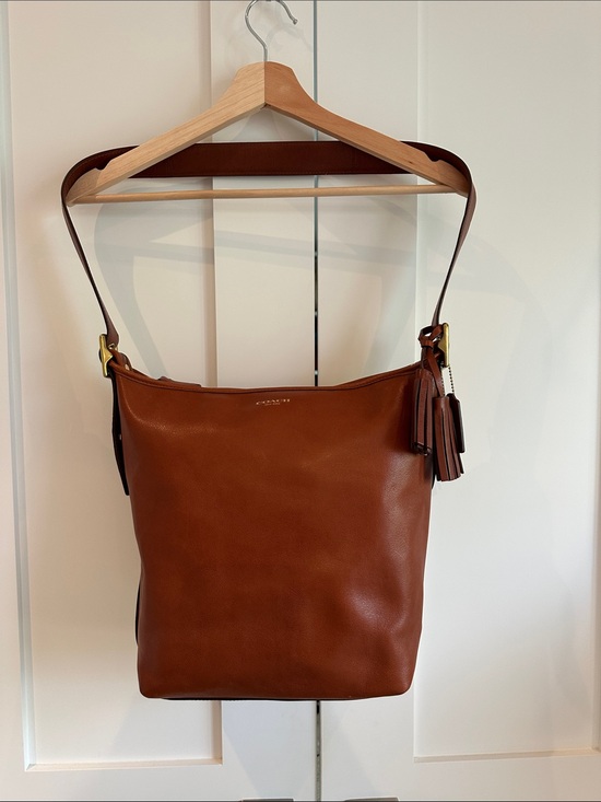 Coach Handbags - VTG Coach 2012 Legacy Leather Duffle Bag #19889 Cognac Excellent Condition